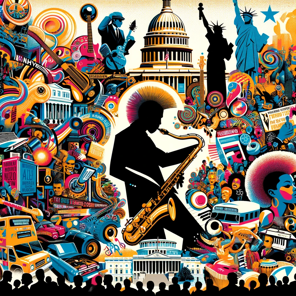 Image representing Washington D.C's rich musical history.