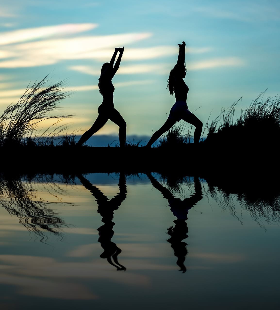 women exercising